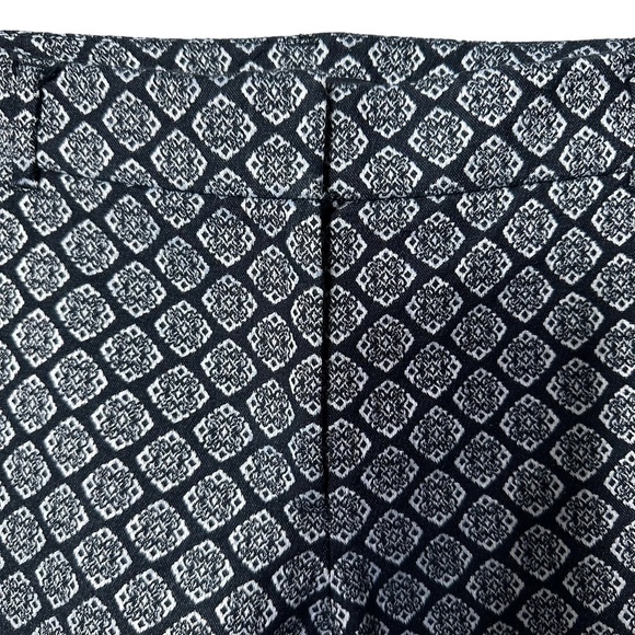 White House Black Market Women's  Diamond Print Pants in Size 12 Long - Picture 5 of 13